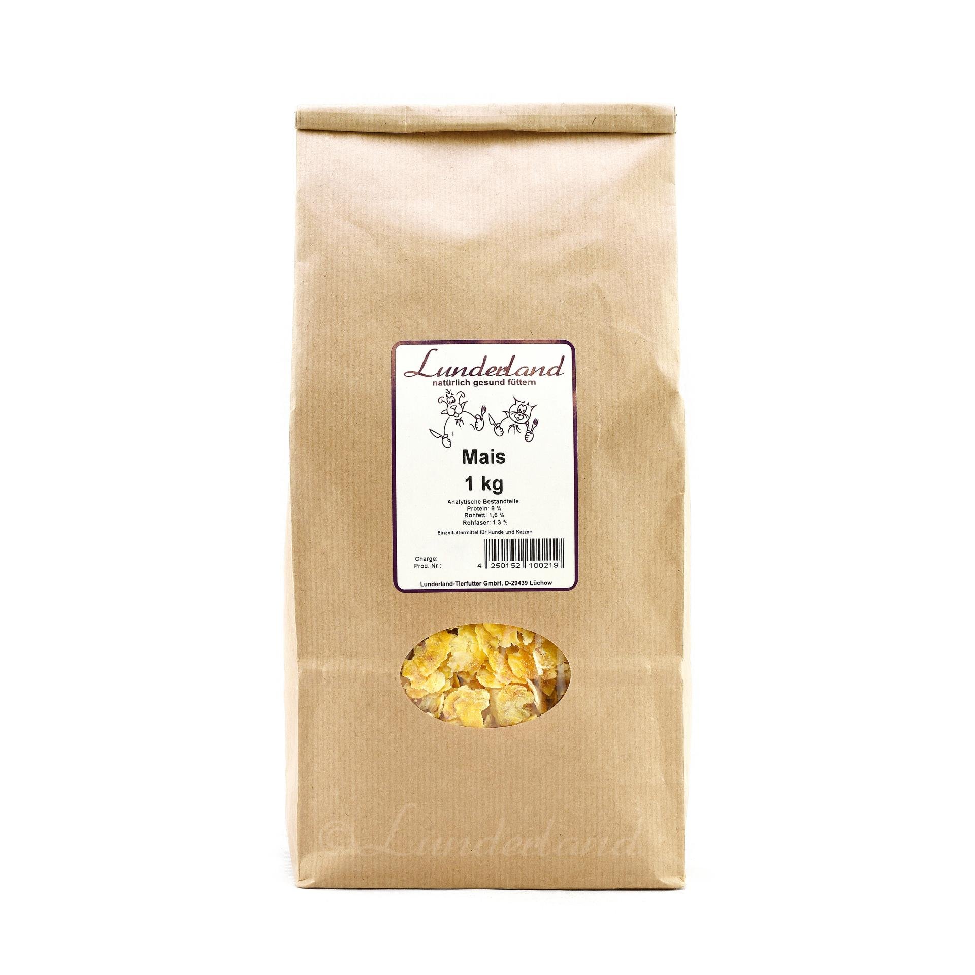 Flocons de maïs - Aliment complet pour chiens et chats