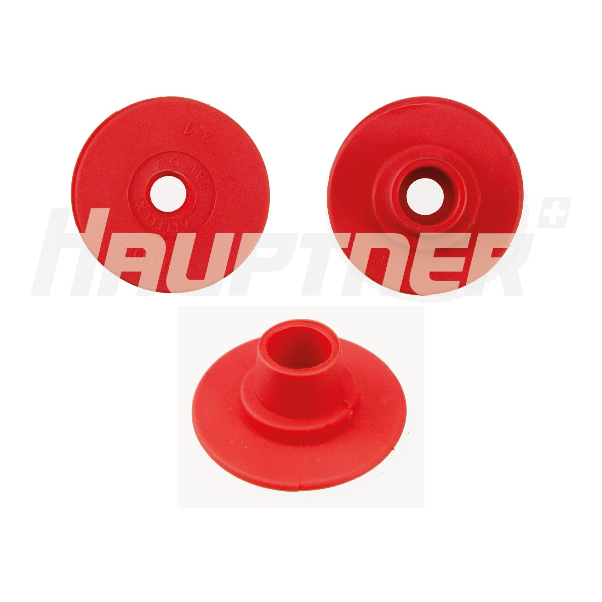 Image of Ohrmarken Allflex RUND rot - Female Lochteil bei Hauptner.ch