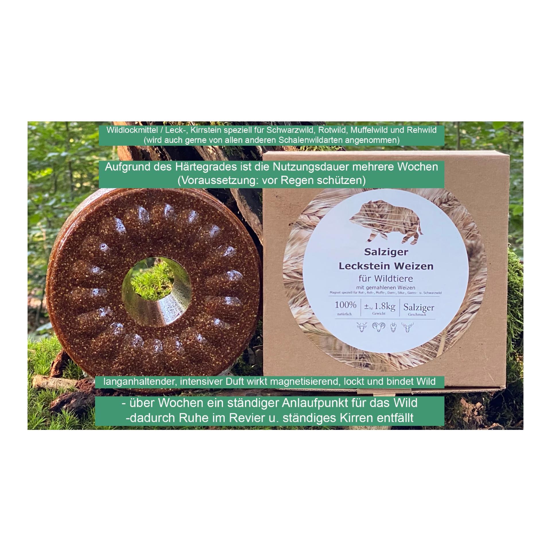 Leckstein salziger Weizen