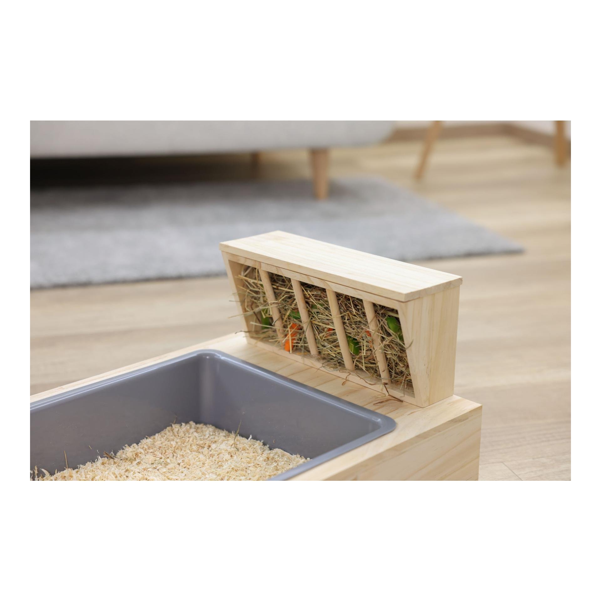 Buddel- und Futterstation