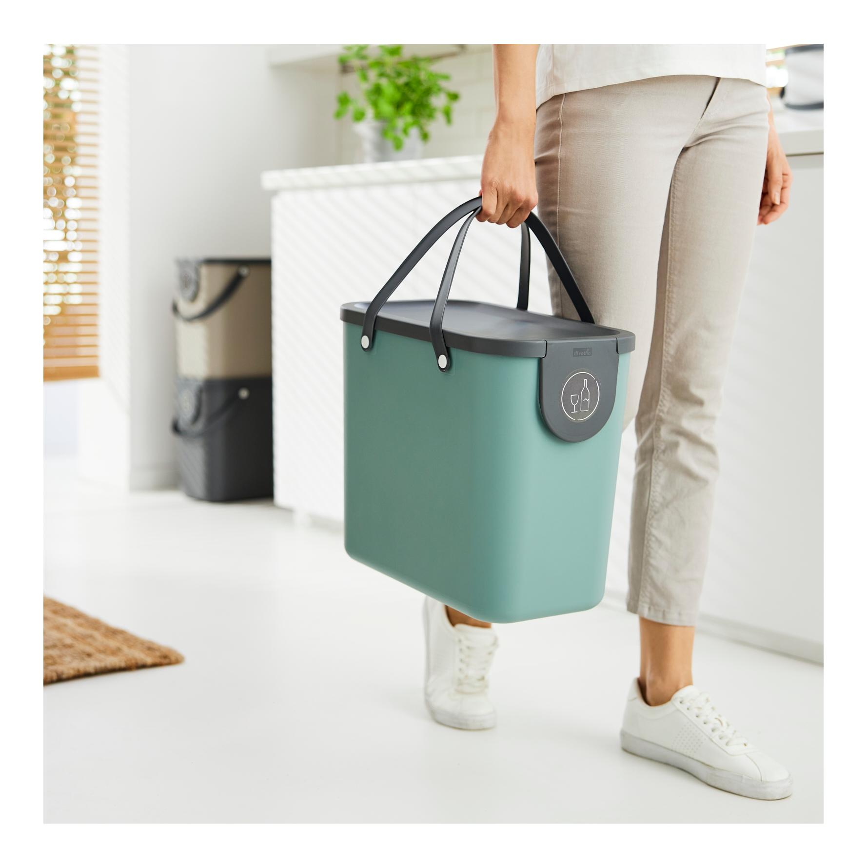 Set Mülltrennsystem ALBULA 2x40l, 2x25l