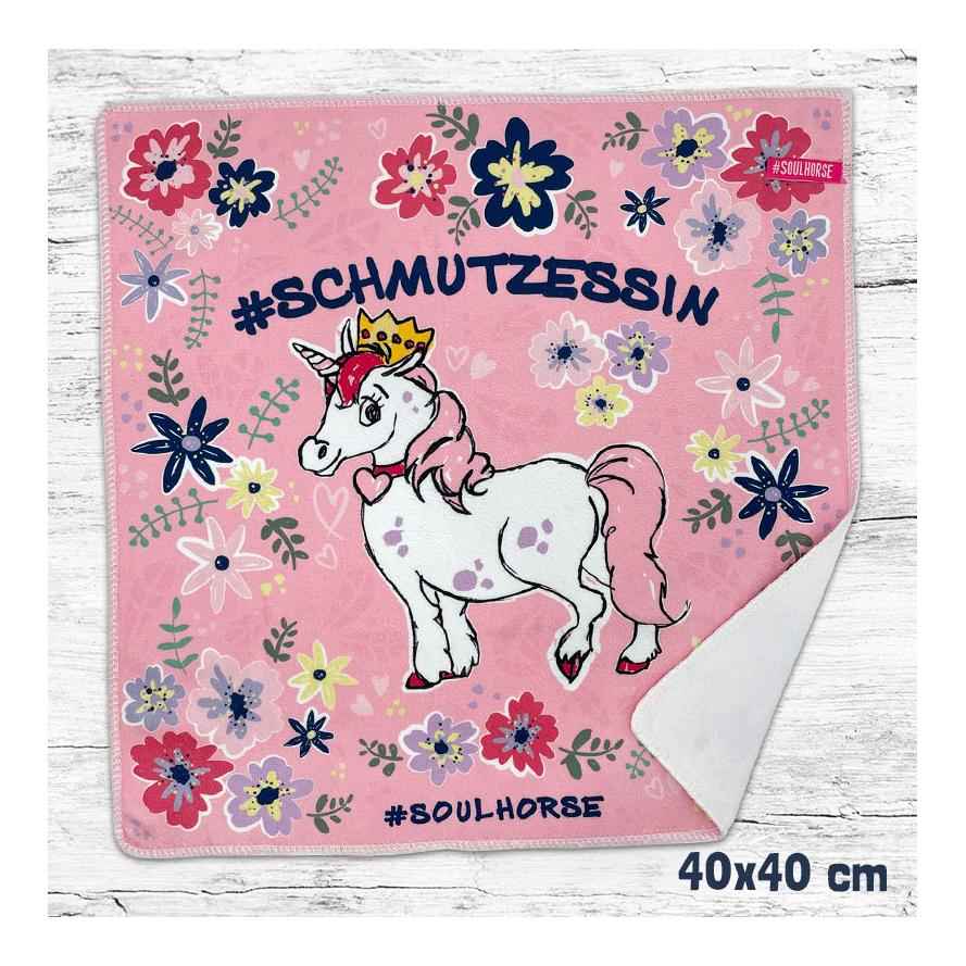 Image of Soulhorse Mikrofasertuch "Schmutzessin" - Pink - bei Hauptner.ch