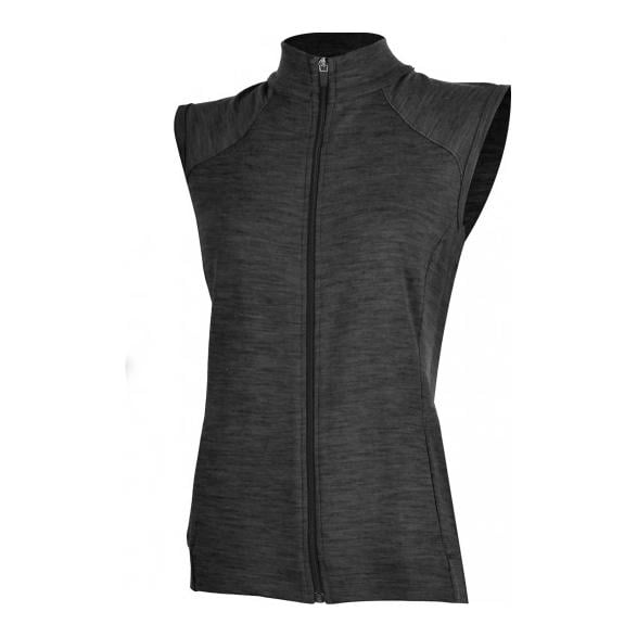 WESA Merino Frauen Weste, 260gr - grau