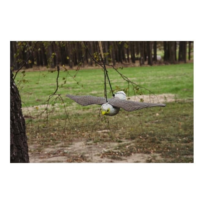 Bradas Vogelabwehr Falke fliegend - braun/weiss