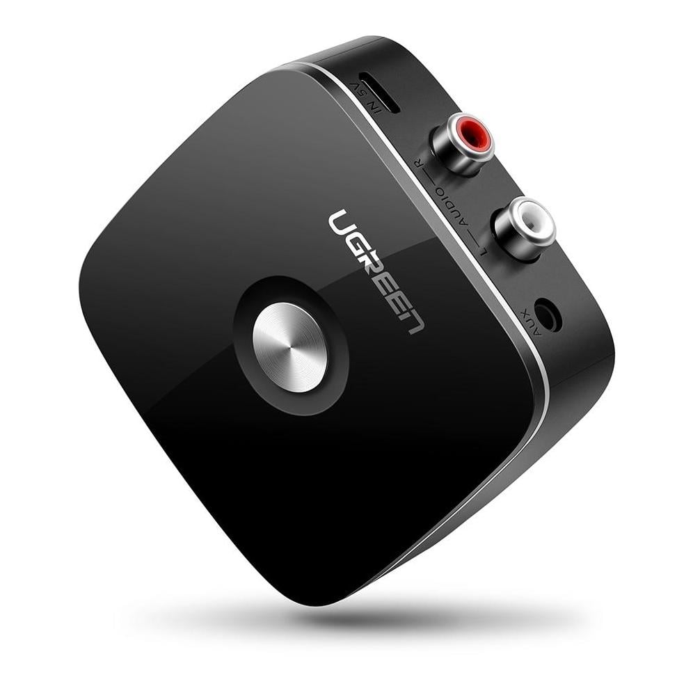 Image of Ugreen Bluetooth Audio Receiver mit 3.5mm And 2RCA Adapter - Schwarz - bei Hauptner.ch