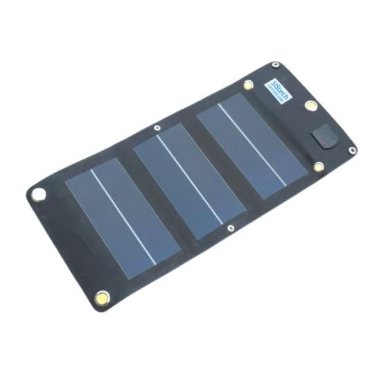 Image of Sistech Solarflex 5V/5W Modul Solarladegerät - Schwarz - bei Hauptner.ch