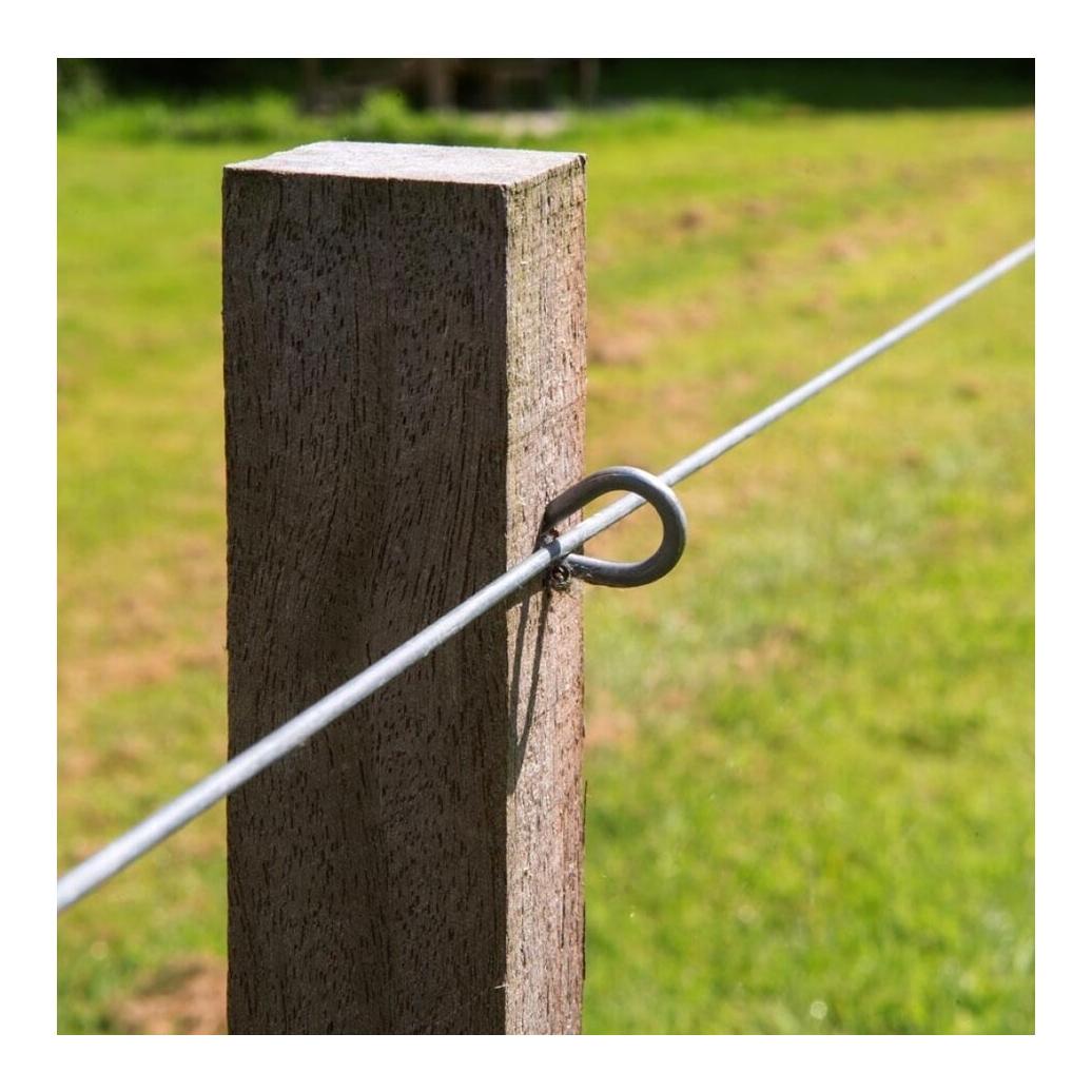 Aluminiumbeschichteter Zaundraht