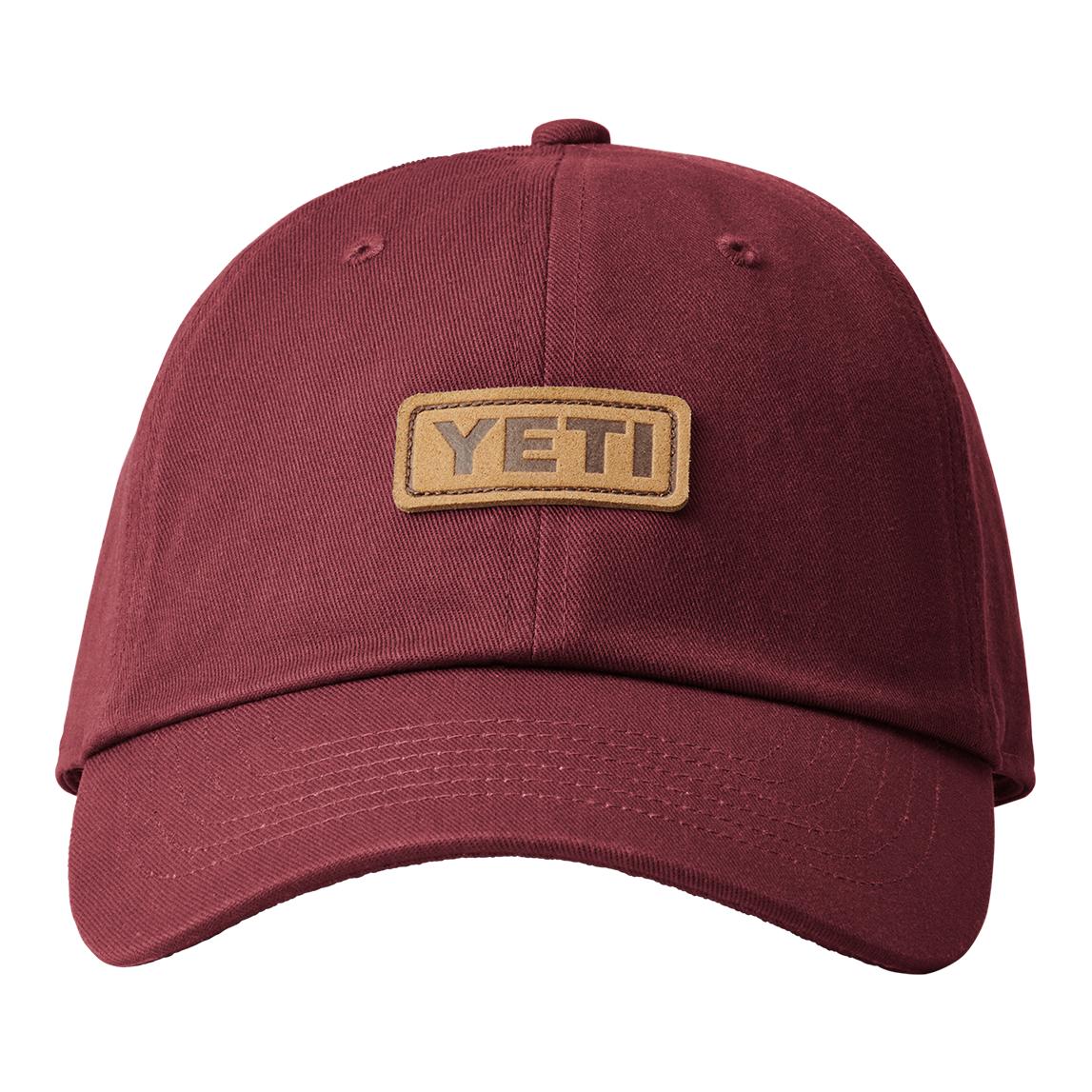 Leather Logo Badge 6 Panel Soft Crown - Cap