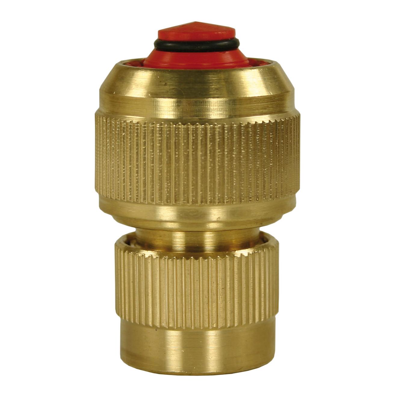 Image of R+M Kupplung 3/4" Schlauch Messing RSV - Gold - bei Hauptner.ch