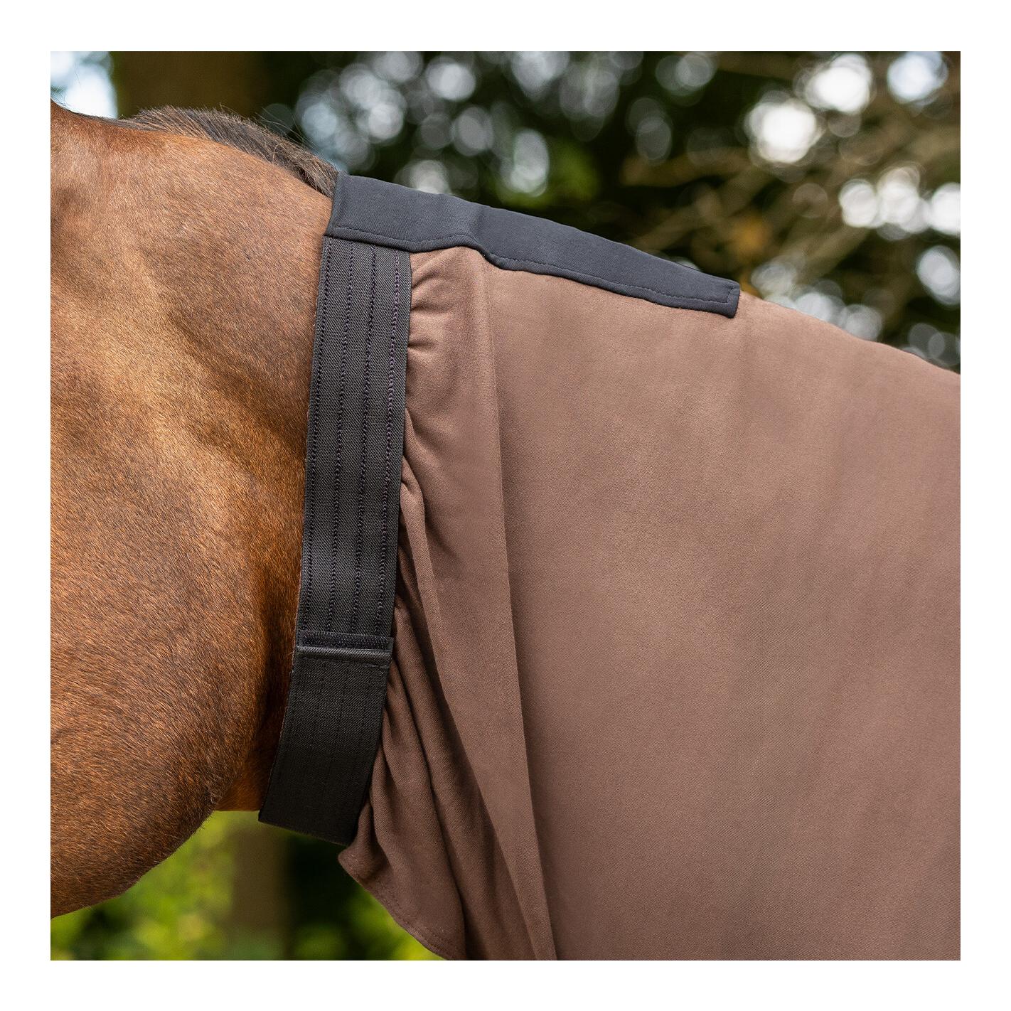 QHP Couvre-cou anti-dermite - marron