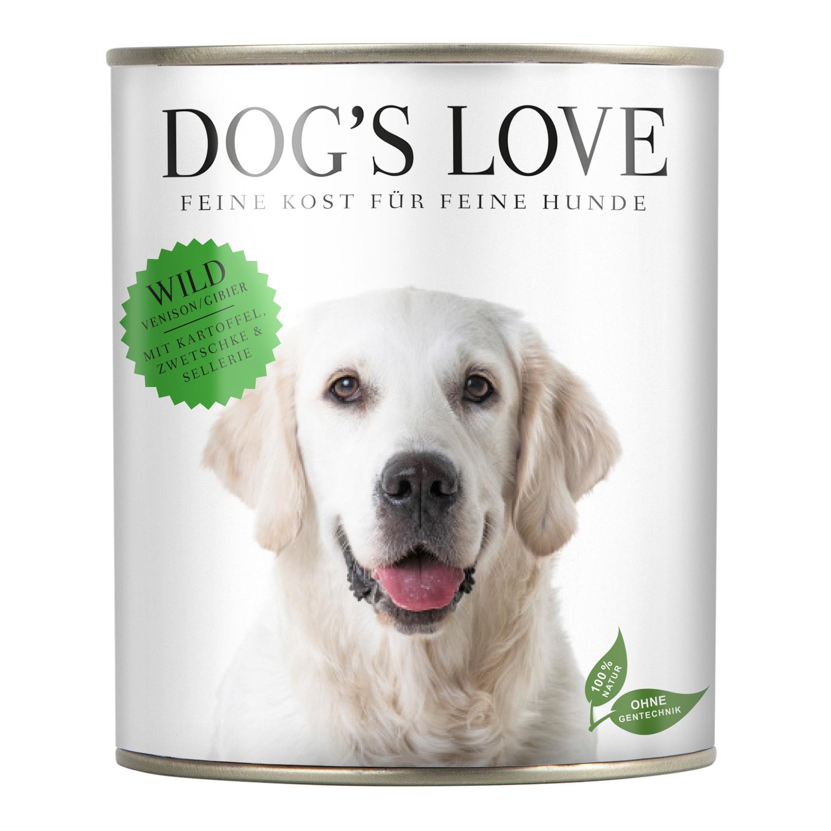 Nassfutter Menü Classic Wild mit Kartoffel, Zwetschge und Sellerie