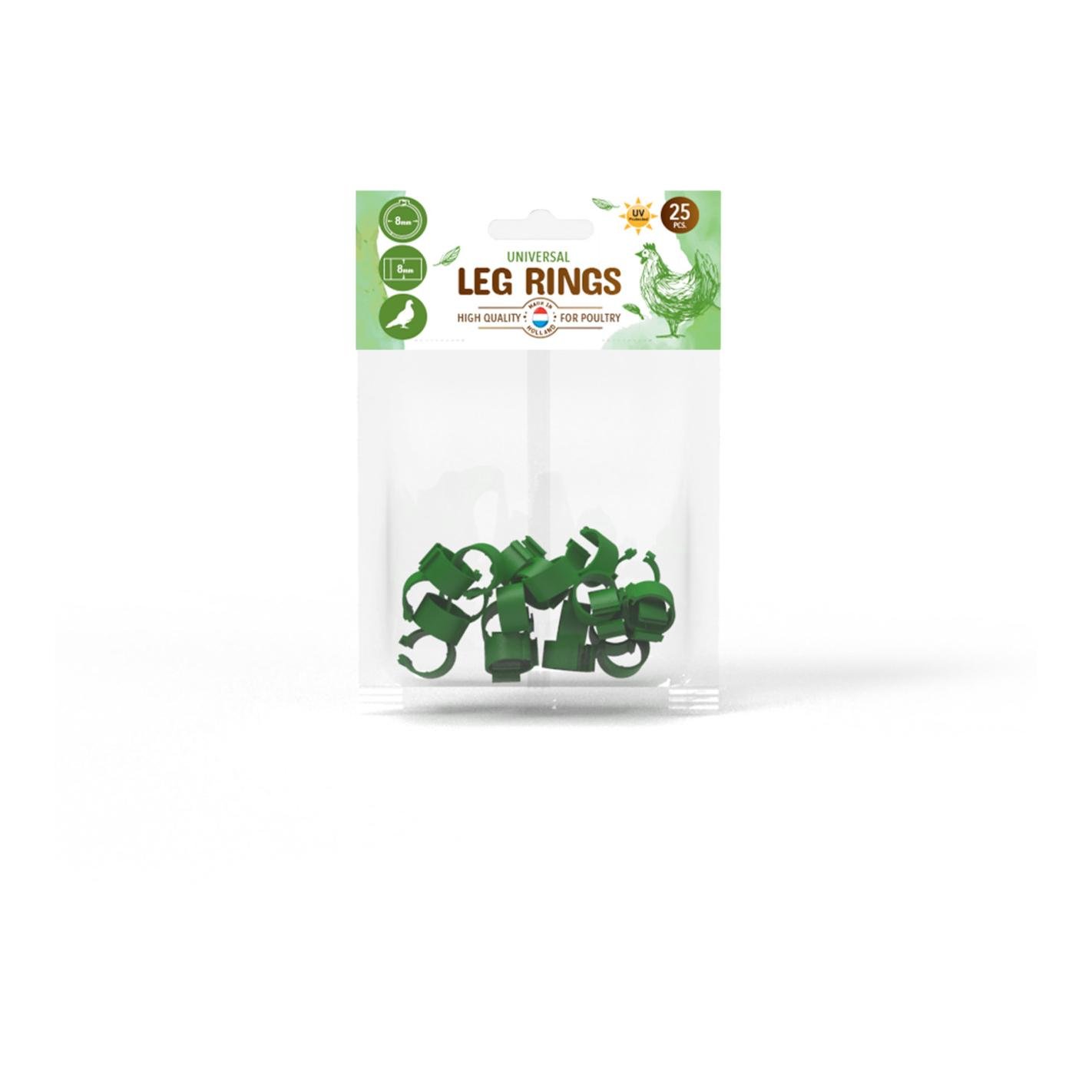 Hühnerfussringe 25 Stk.