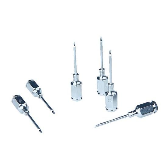 Image of Hauptner-Herberholz Kanülen zum Dauergebrauch mit Gewindeansatz - Durchmesser 2,0mm - Silber - bei Hauptner.ch