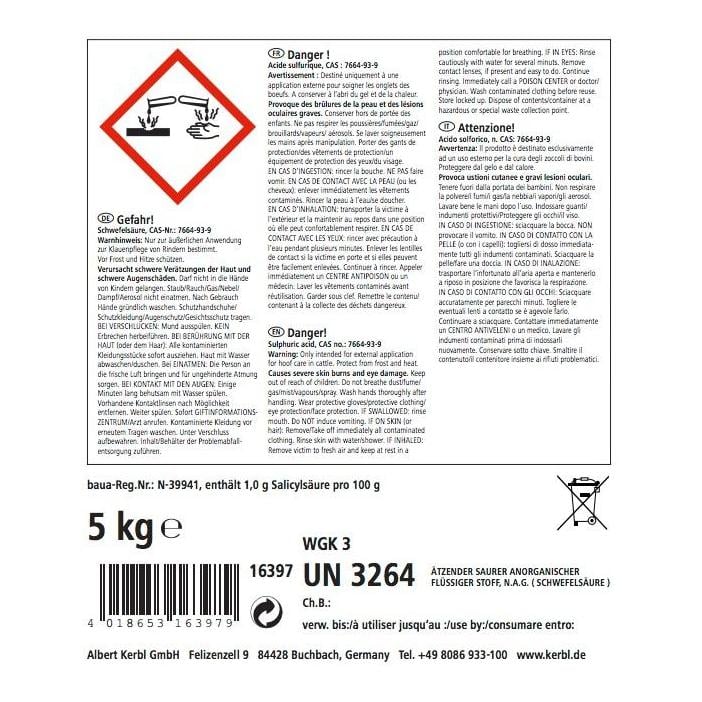 Klauenpflegemittel CLAWPLUS