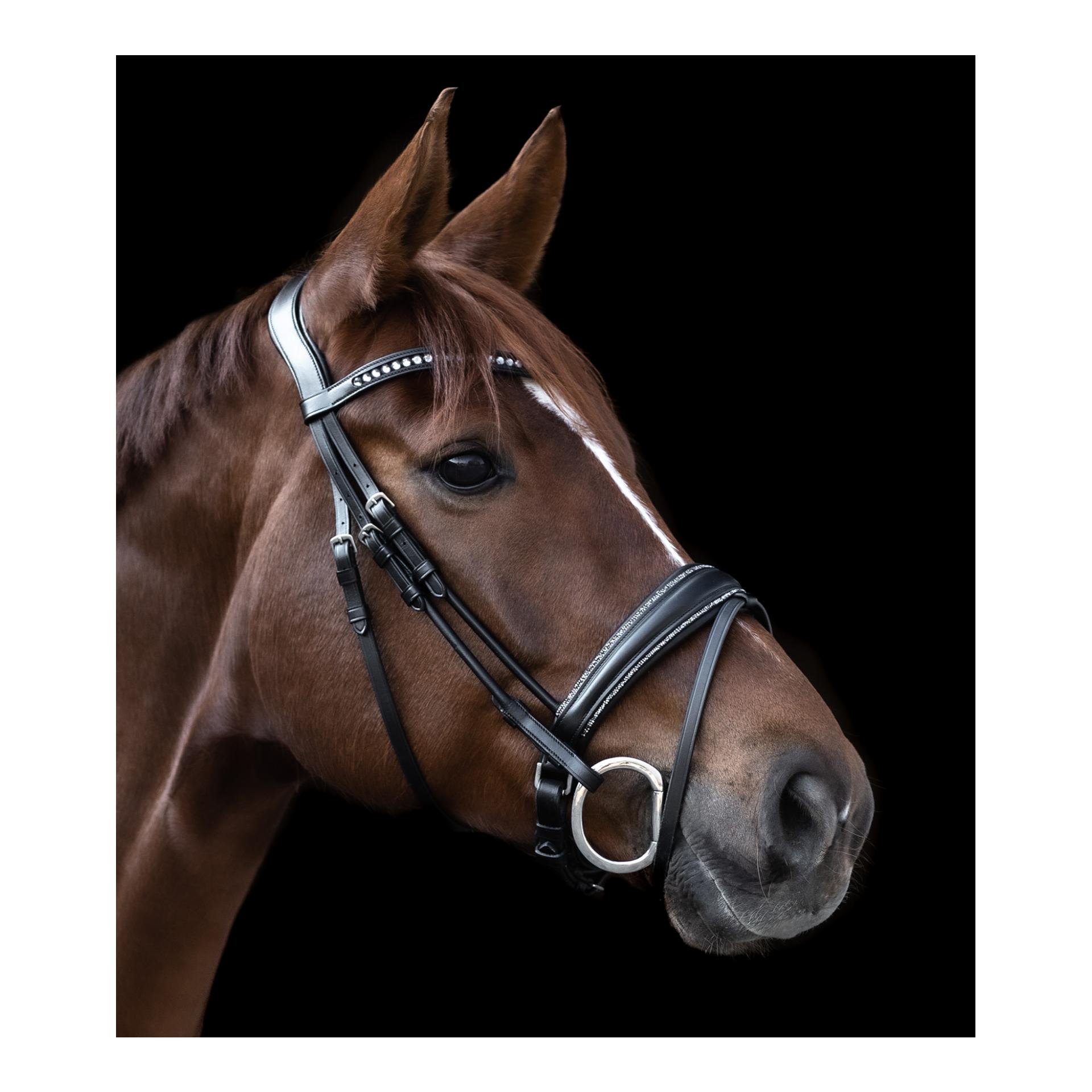 Trensenzaum S-Line Glamour, schwedisch komb.