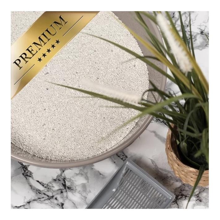 White Cat litière pour chats parfumée à la poudre de bébé 2x 15 litres