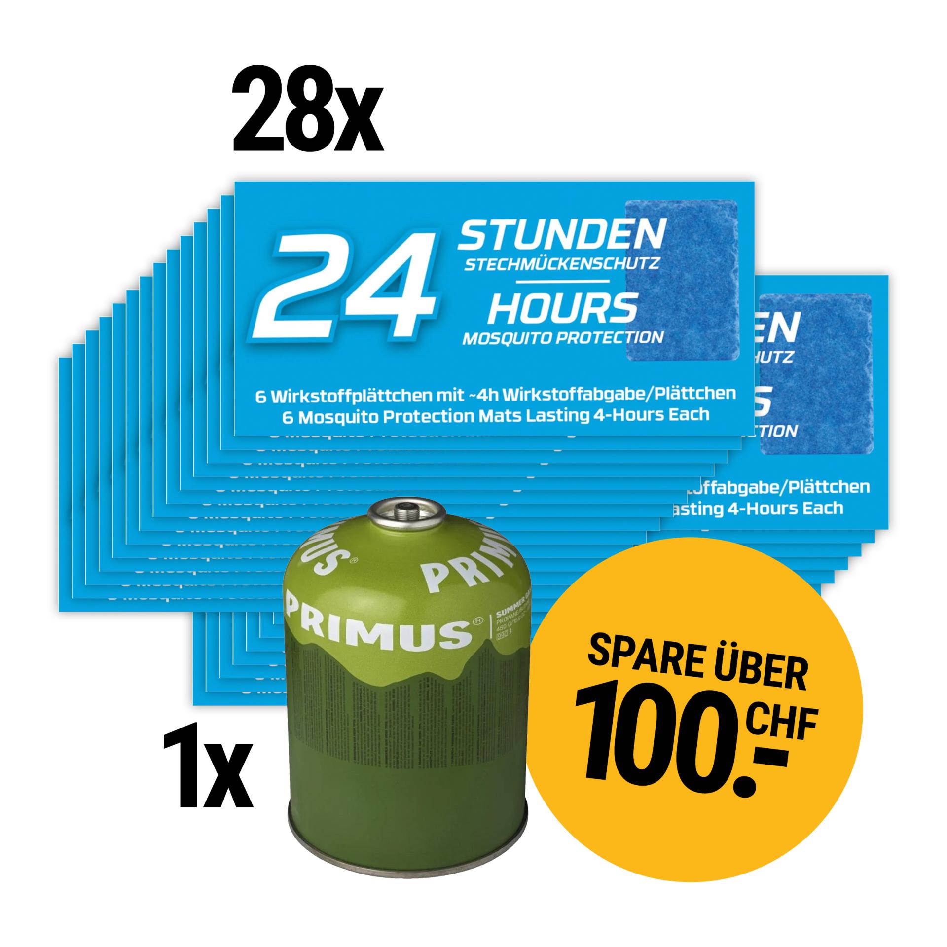 3 Monate Mückenschutz Nachfüllpack für Backpacker