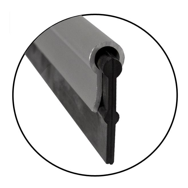 Wasserschieber mit Holzstiel