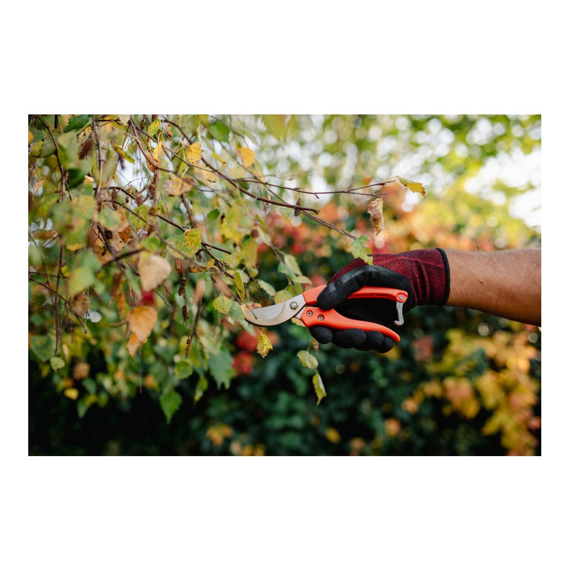 Bradas V-SERIES Baum-, Reb- und Gartenschere, durchlaufende Klinge, SK5 Stahl 