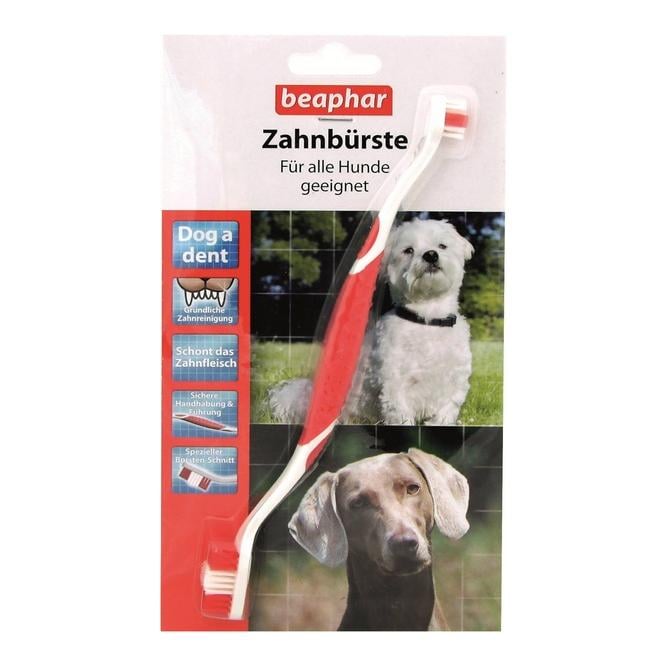 Image of beaphar Zahnbürste für Hunde ergonomisch bei Hauptner.ch