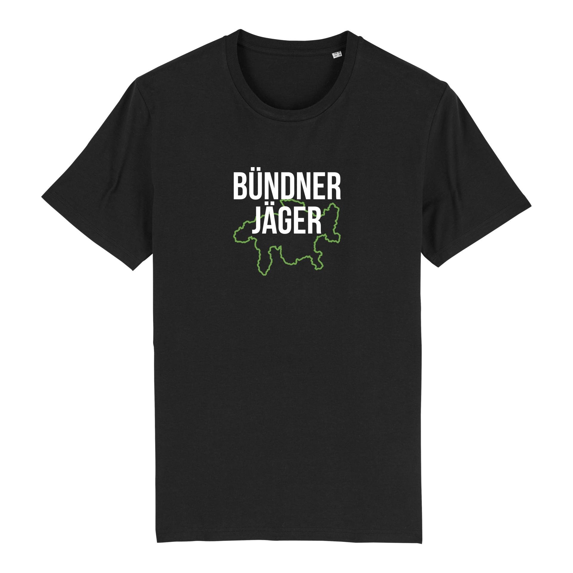 Image of Hauptner Jagd T-Shirt Bündner Jäger - Black - bei Hauptner.ch