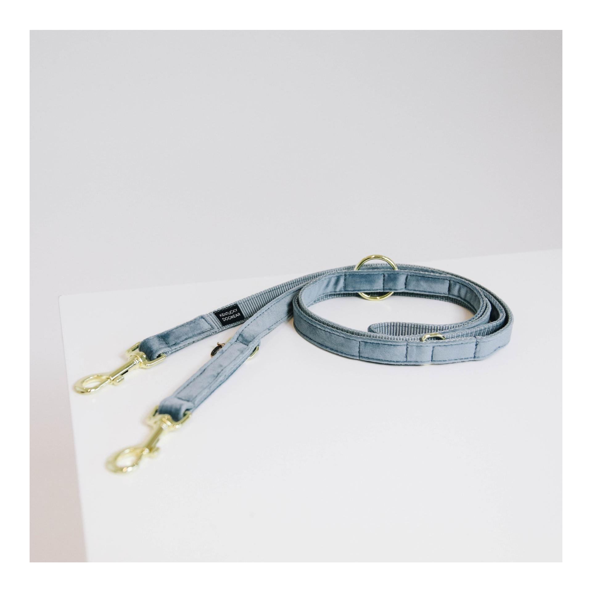 Laisse pour chien Velvet - light blue