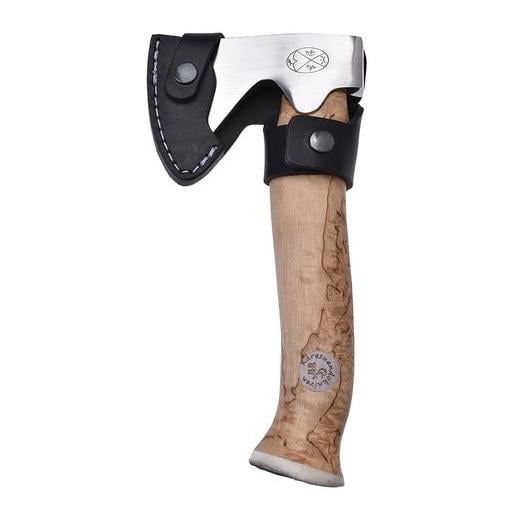 Unna Aksu - Natur - Jagdaxt mit Lederscheide