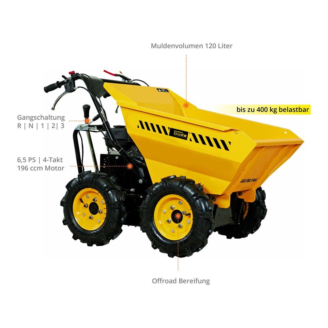 Allraddumper GAD 400.1/4x4