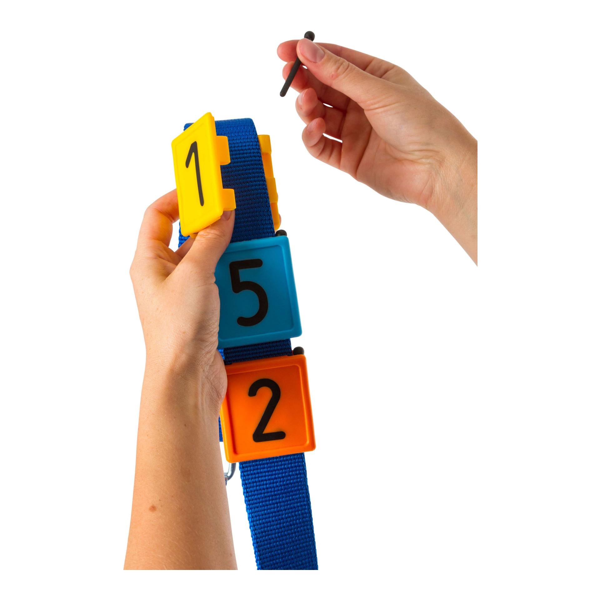 Halsbandnummer Duo - 6er Pack