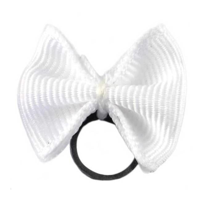 Image of Waldhausen Mähnengummis mit Schleife - weiss bei Hauptner.ch