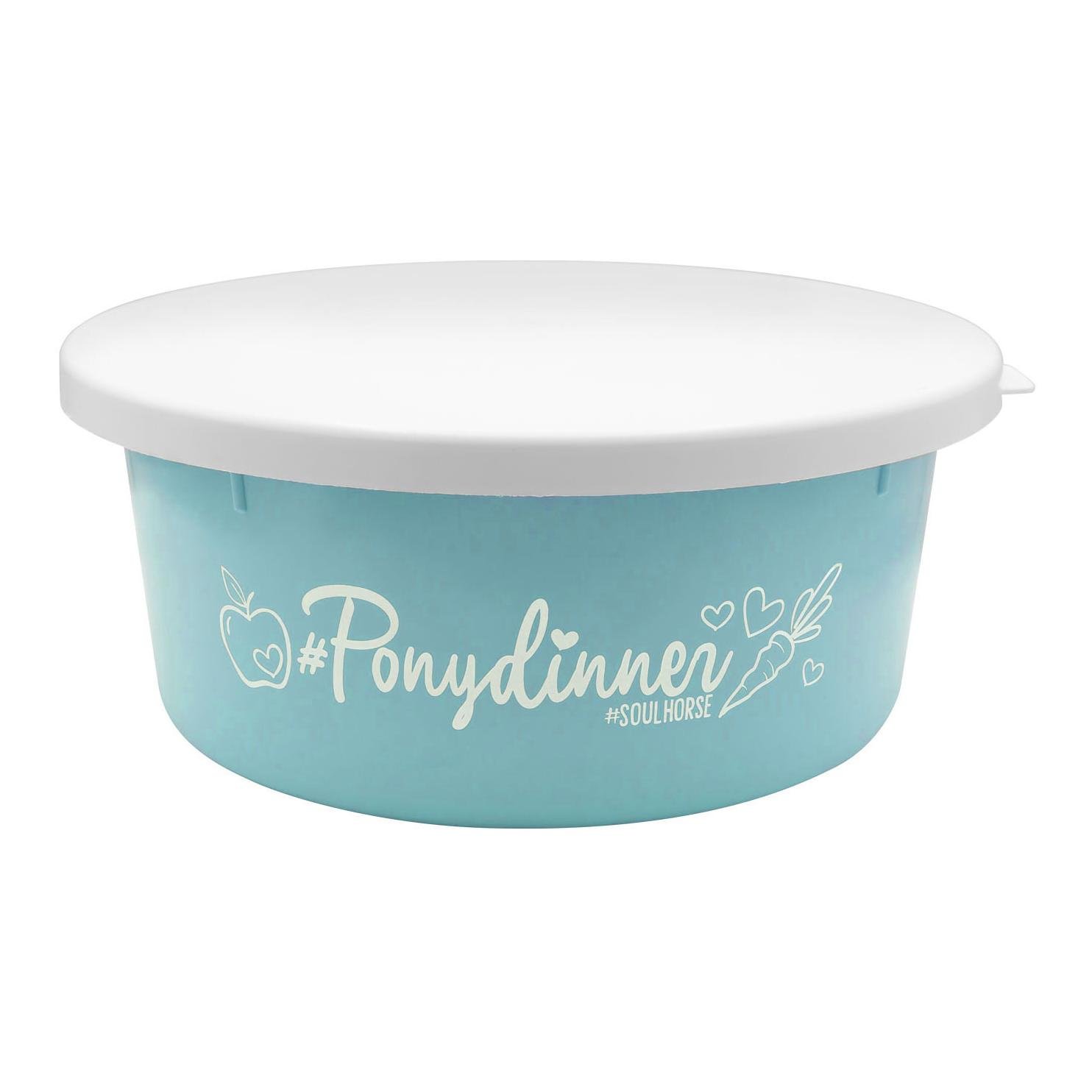 Image of Soulhorse Futterschüssel "Ponydinner" - Mint - bei Hauptner.ch