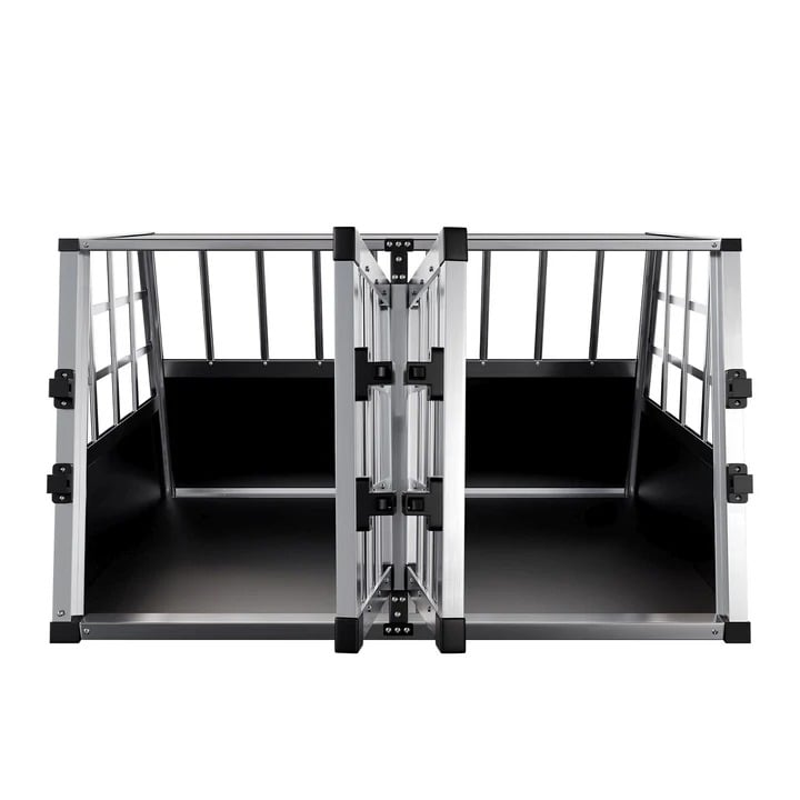 Hauptner Hundetransportbox aus Aluminium Grösse L-X