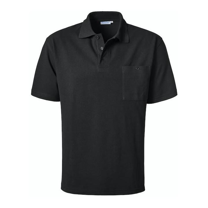 Image of Pionier Poloshirt 1/2 Arm - schwarz bei Hauptner.ch