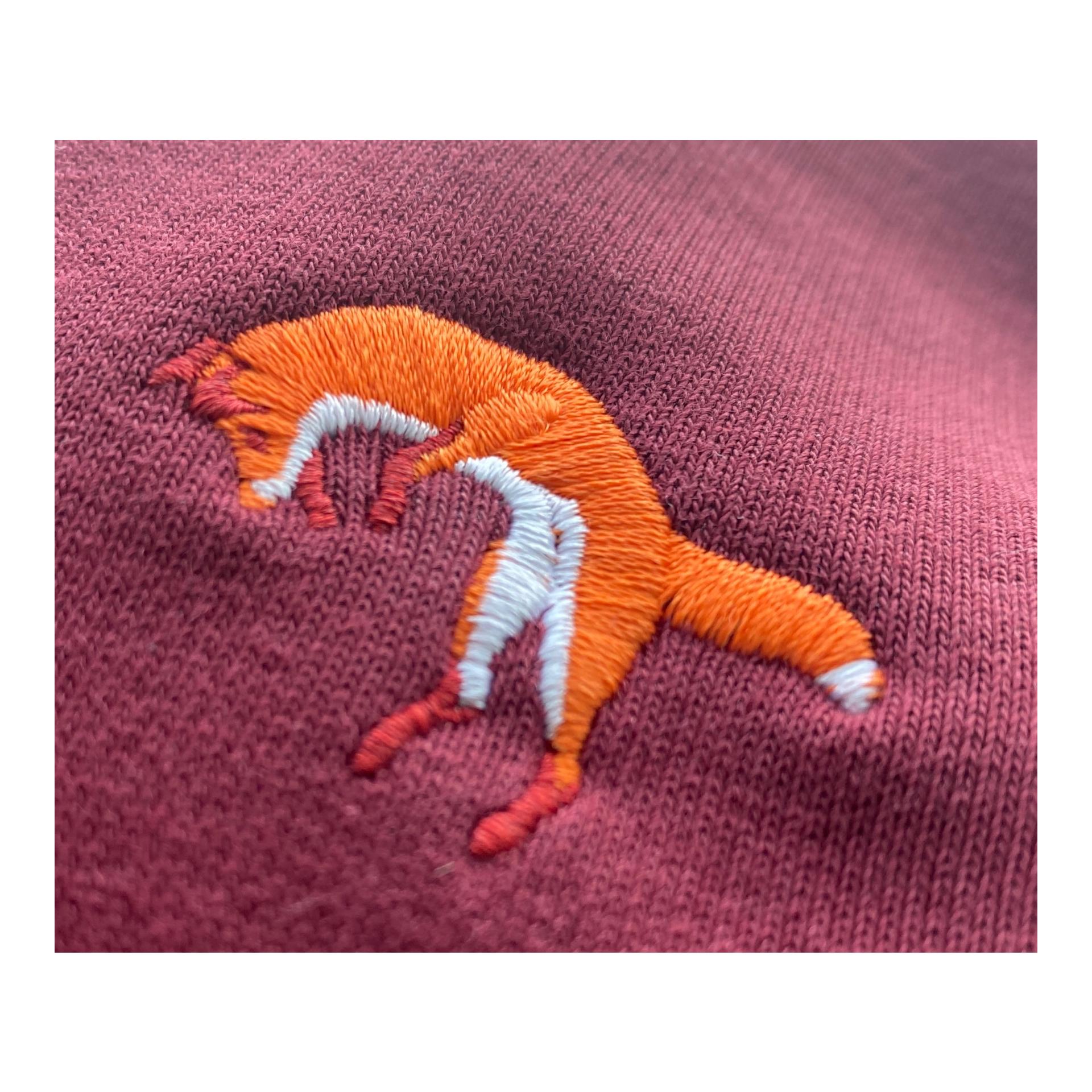 Sweat à capuche zippé unisexe Fuchsjagd