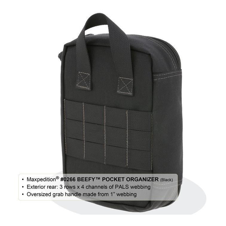 BEEFY™ Pocket Organizer - Schwarz