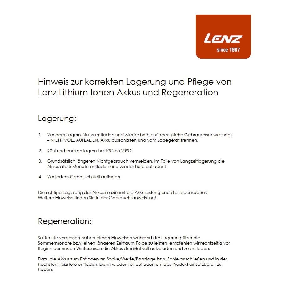 Lithium Pack rcB 1200 - Batterie