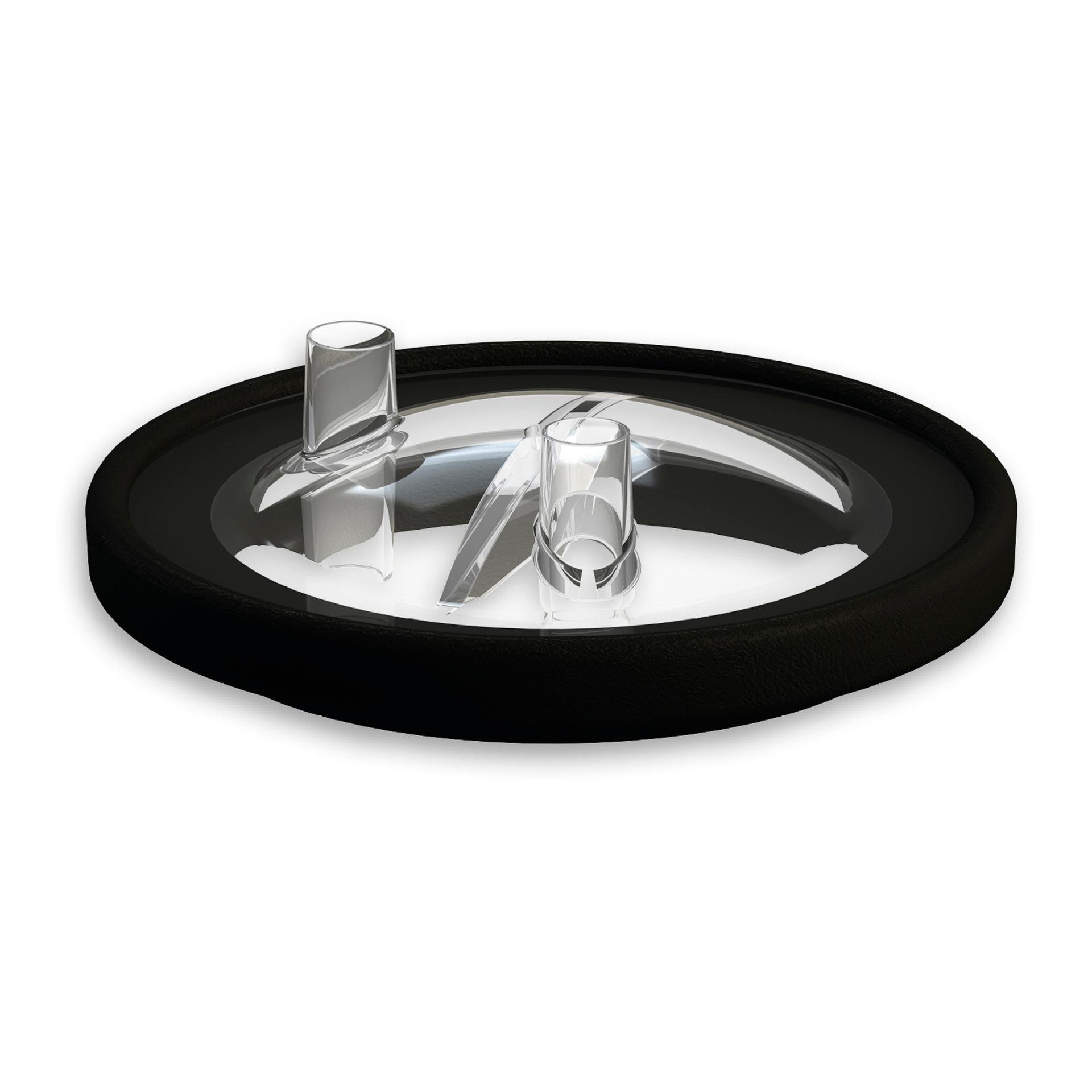 Deckel für Melkeimer 2 Anschlüsse 