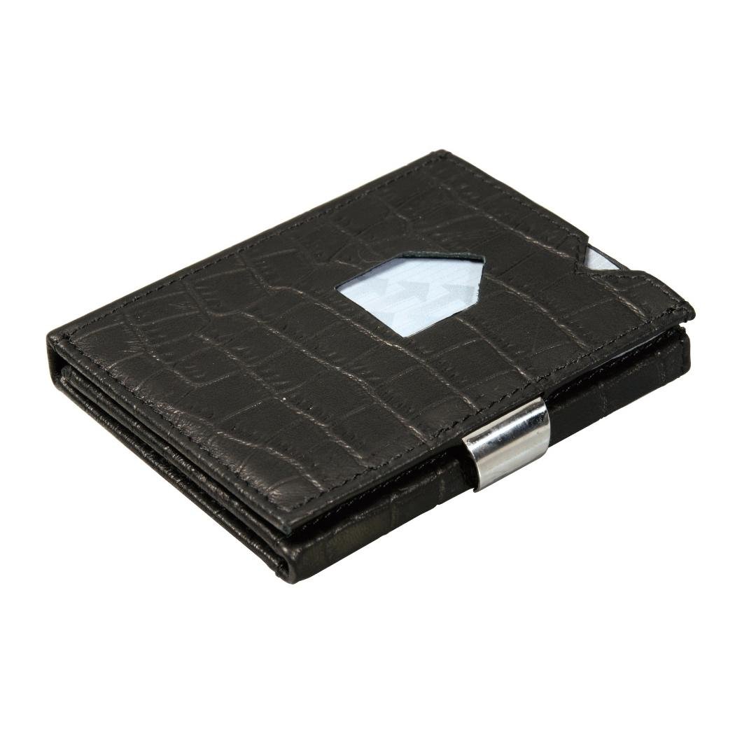 Image of Exentri Caiman Black Wallet, Leder - schwarz bei Hauptner.ch
