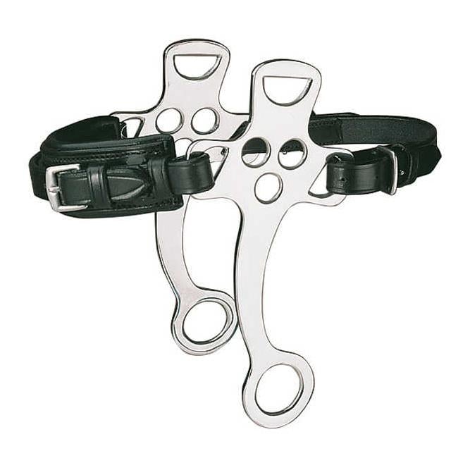 Hackamore mit kurzen Anzügen - schwarz