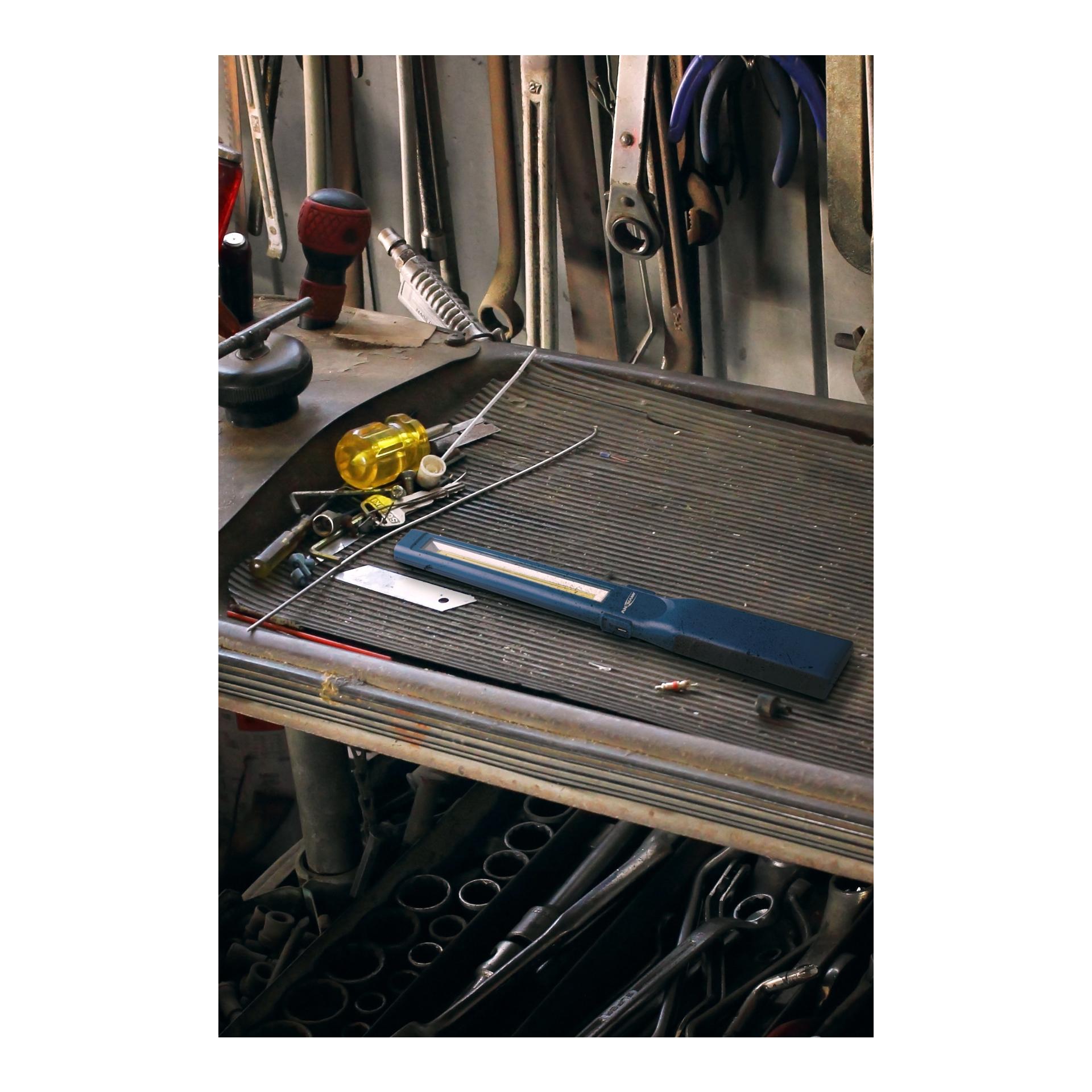 Werkstattlampe WL450R slim aufladbar - blau