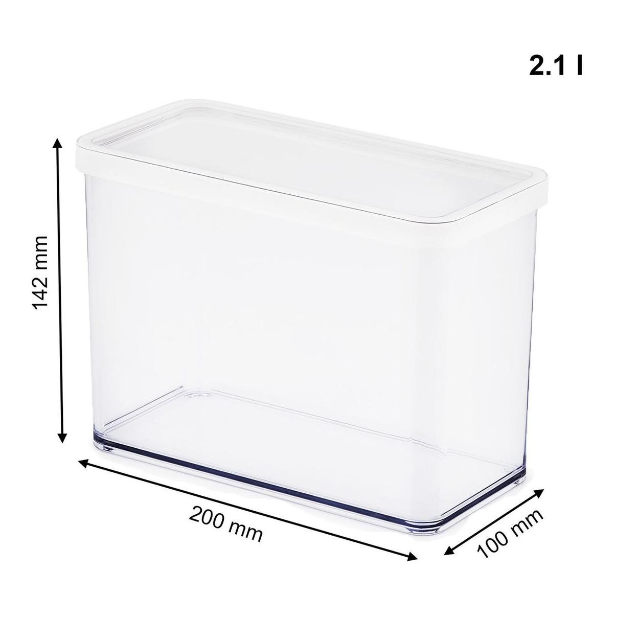 Rotho Premium Vorratsdosen LOFT - Set 5 tlg.