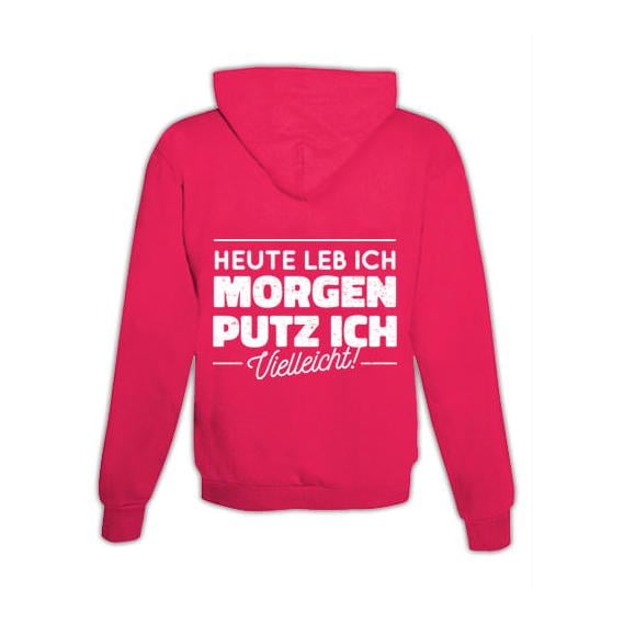 Hoodie mit Zipper Putzen Unisex
