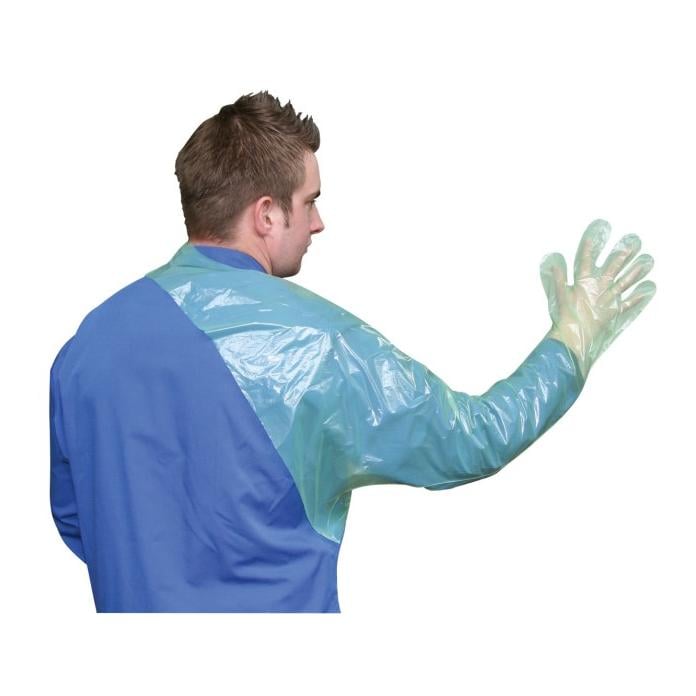 Einmalhandschuh VETtop mit Schulterschutz