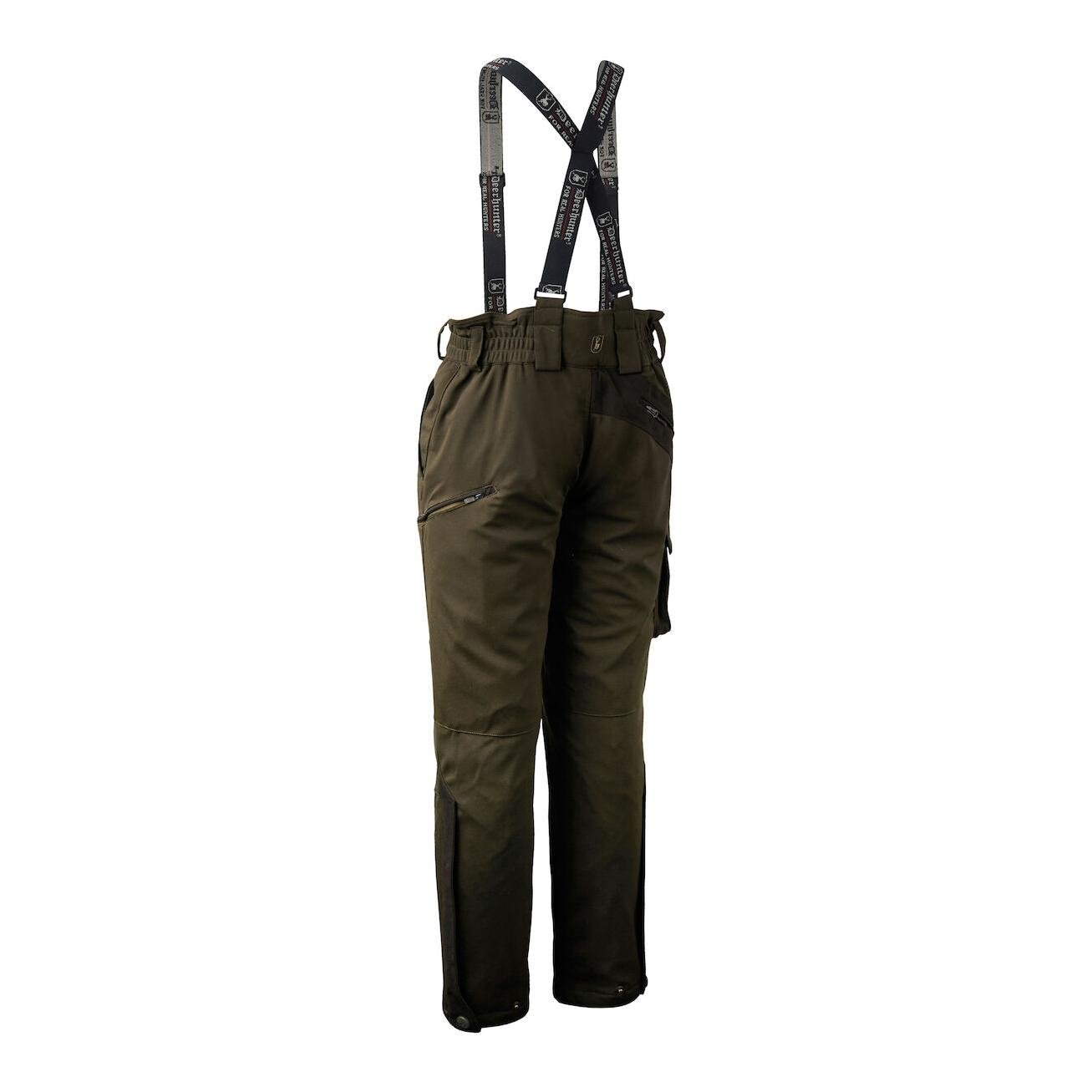 Muflon Hose - dunkelgrün/braun