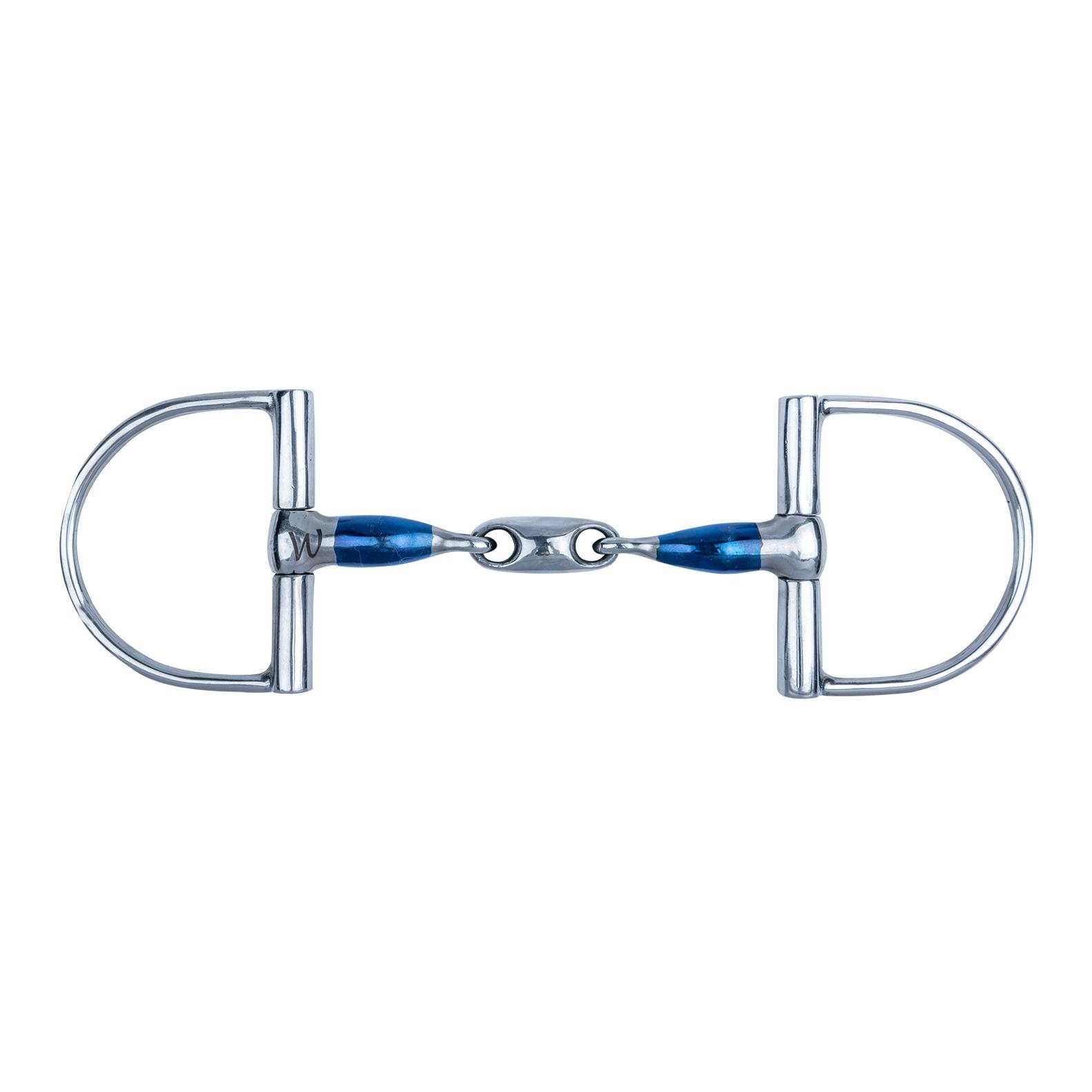 D-Ring Gebiss Sweet Iron doppelt gebrochen