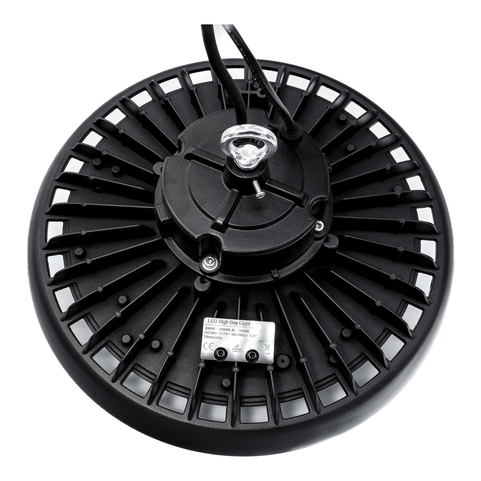 Hauptner LED Hallenstrahler UFO 200W - Lumiled - 5000K - 120°