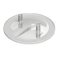 Couvercle avec 2 mamelons, Ø 16-21 mm