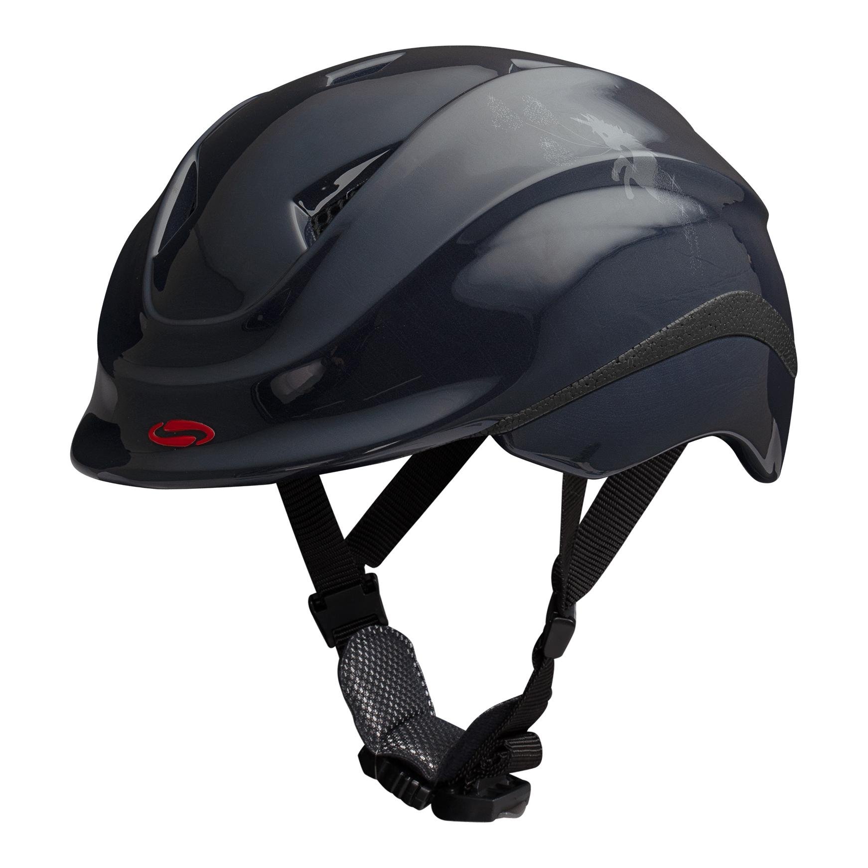 Image of Swing Kinderreithelm K4 Lucky Unicorn Glitter - nachtblau bei Hauptner.ch