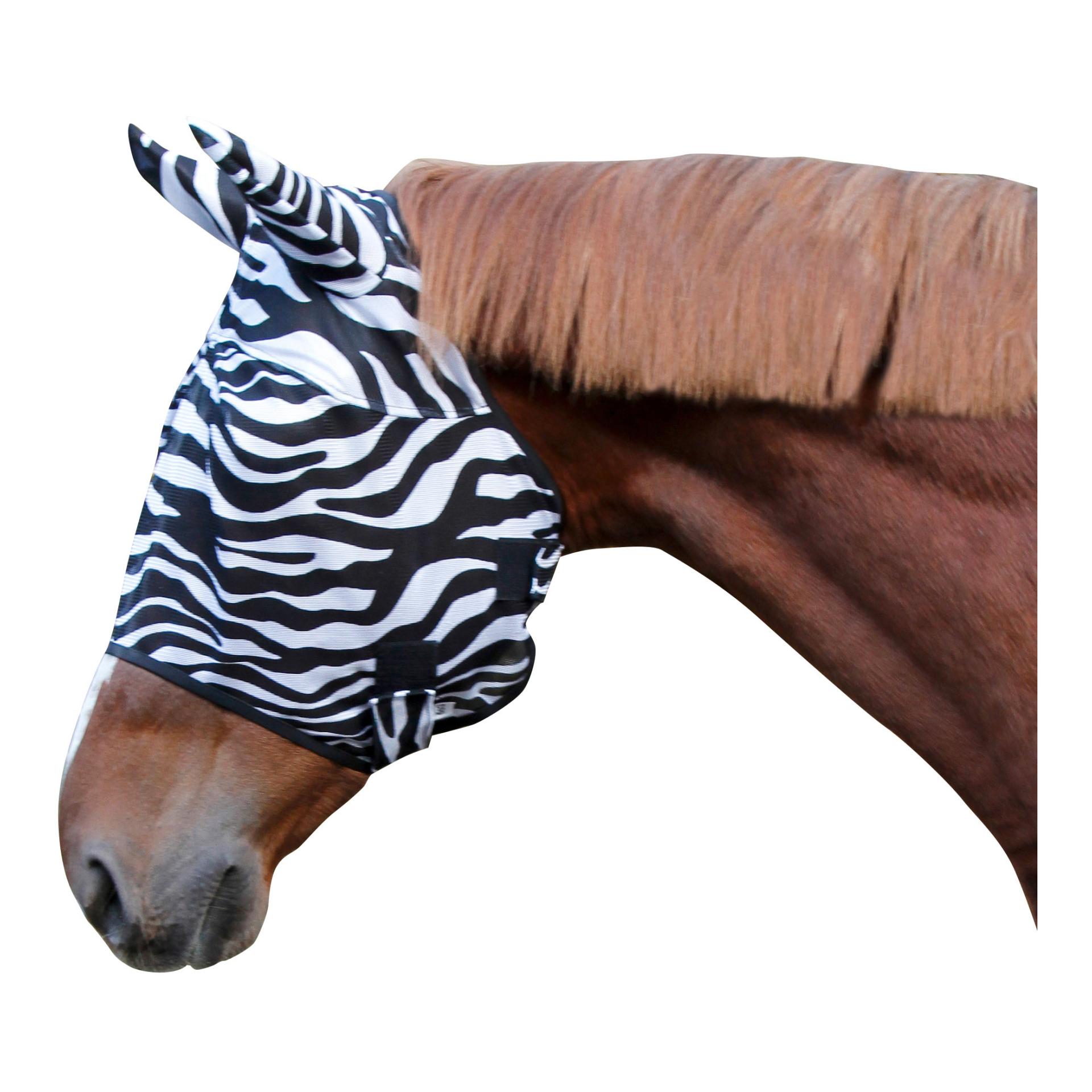 Fliegenschutzmaske Zebra