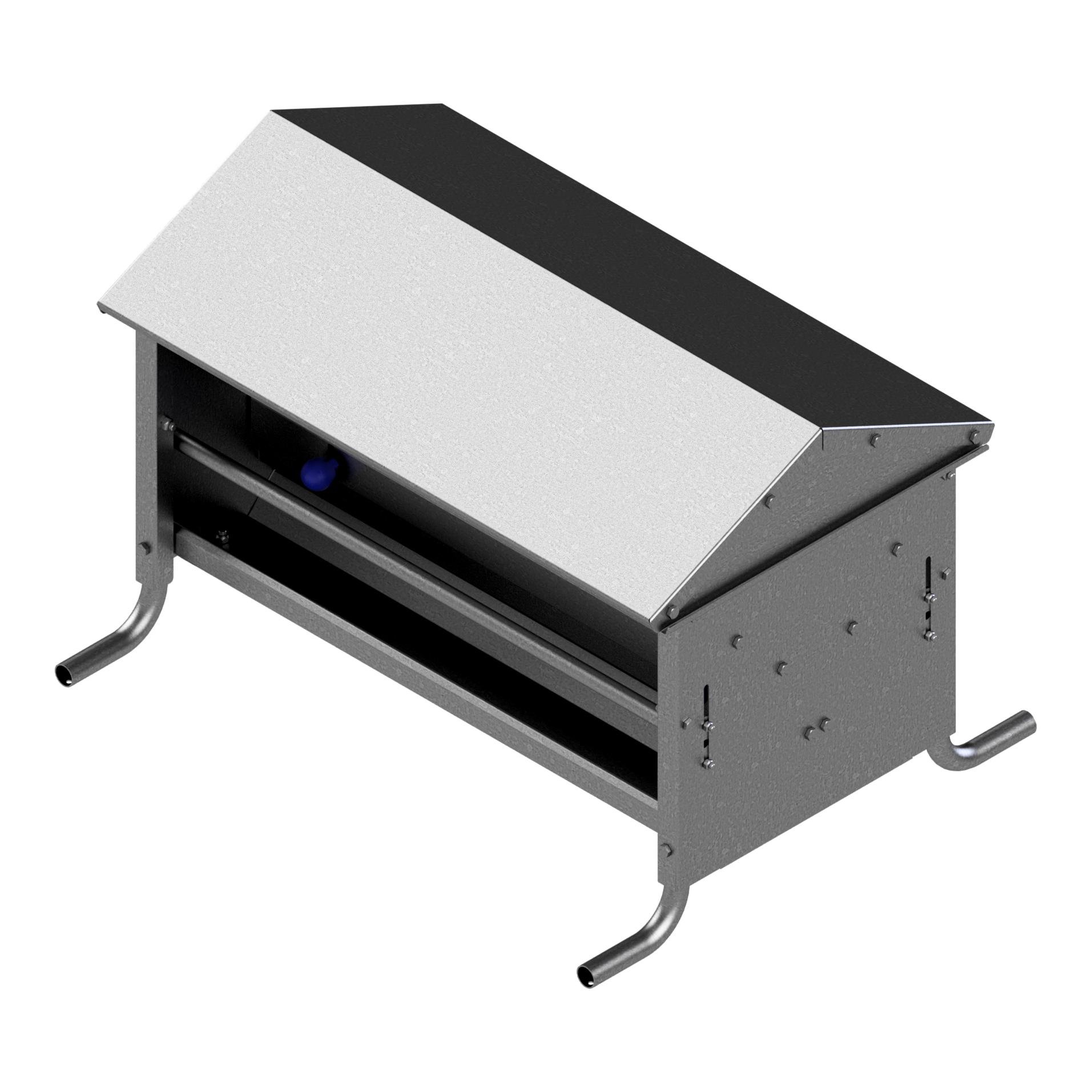 Futterautomat für Lämmer, zweiseitig